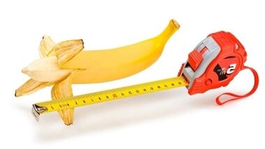 O tamaño normal do pene é de 13 a 17 cm