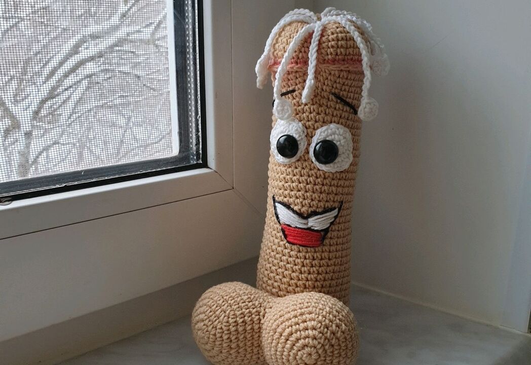 O xoguete de punto simboliza un pene agrandado