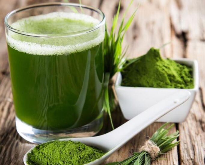 espirulina para a ampliación do pene